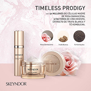 Tratamiento facial timeless prodigy con Skeyndor